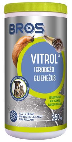 Vitrol GB 250g for garden snails, Spanish snails, snails