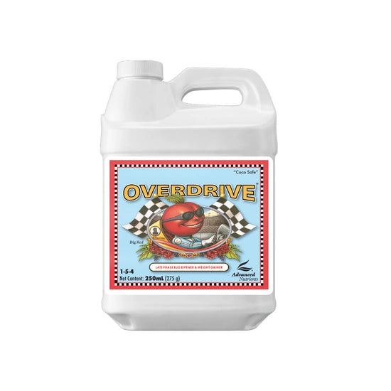 Telpaugu mēslojums ziedēšanas stimulators Overdrive 250ml - www.augi-plants.lv